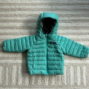 Patagonia Baby Reversible Down Sweater Hoody Jacket